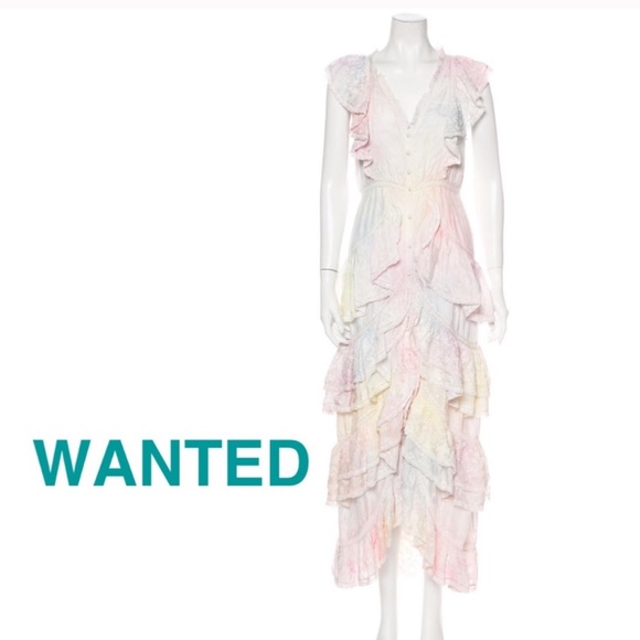 ✖️found✖️LoveShackFancy India Tie Dye 6 or 8 - Picture 3 of 3